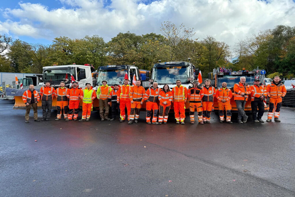 Betriebshof bereitet sich auf den Winterdienst vor