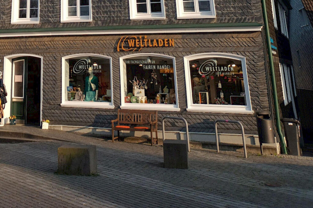 Bergische Waffeln im Weltladen