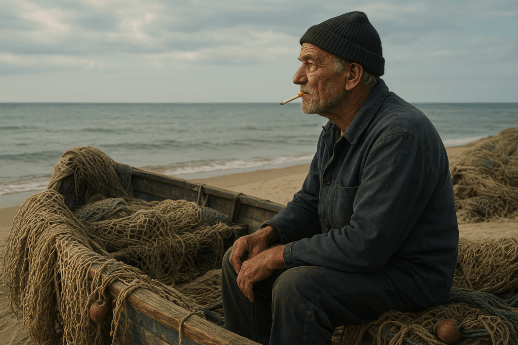 Der Tourist und der Fischer