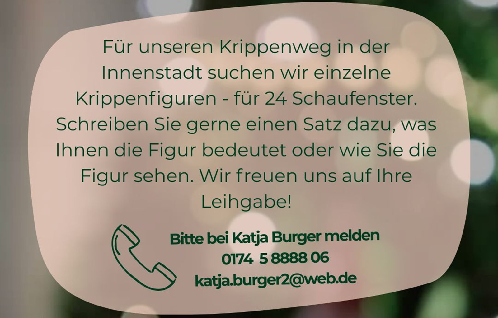 Hinter 24 Türchen