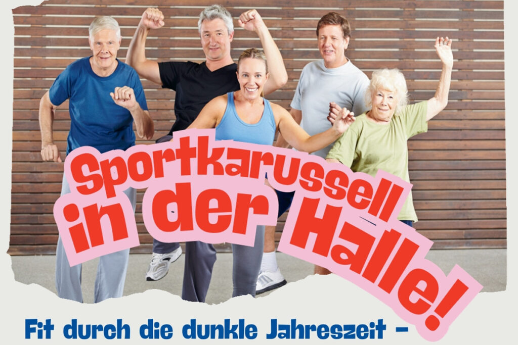 Fit im Winter mit dem „Sportkarussell in der Halle“
