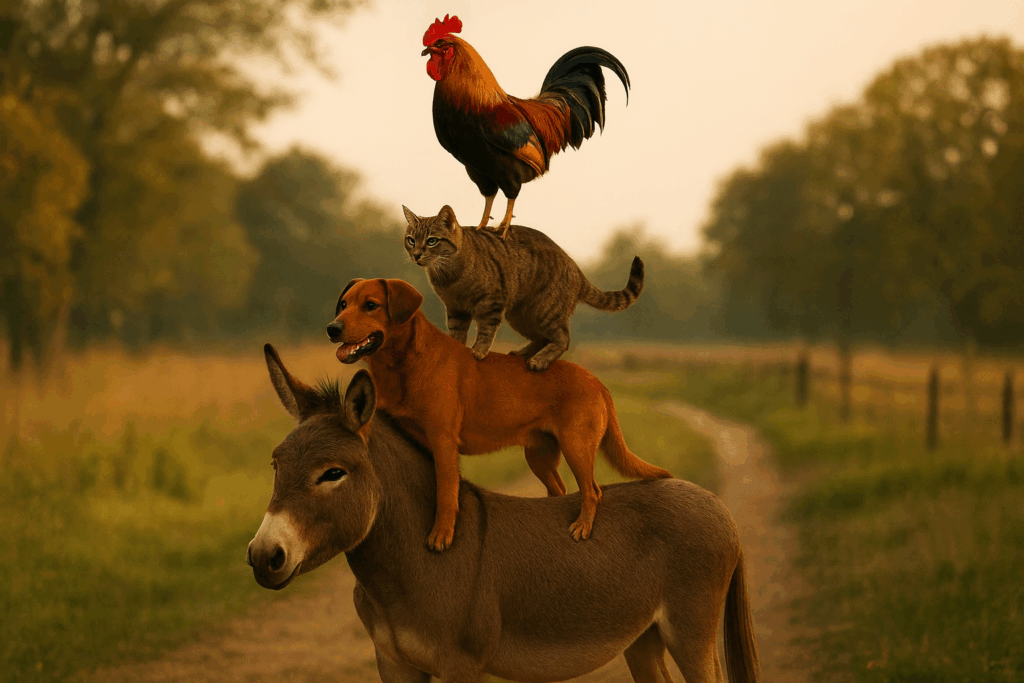 Die Bremer Stadtmusikanten – Eine Geschichte über Mut, Würde und Zusammenhalt