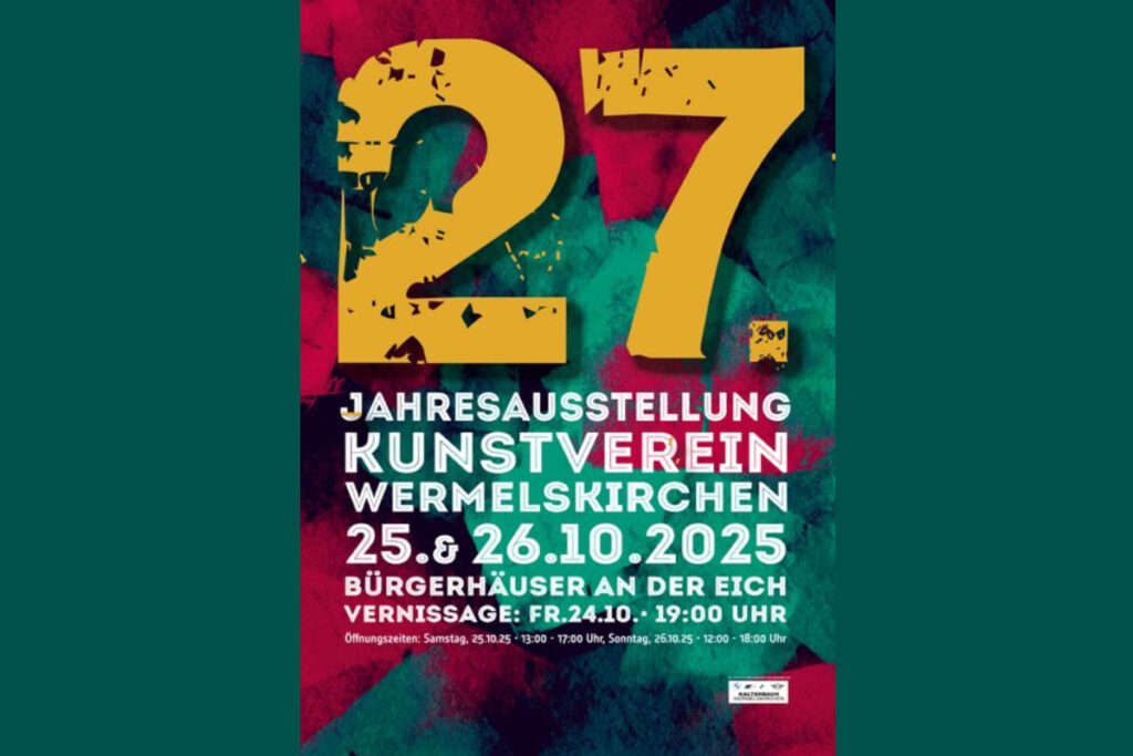 Kunstverein Wermelskirchen lädt zur 27. Jahres-ausstellung ein