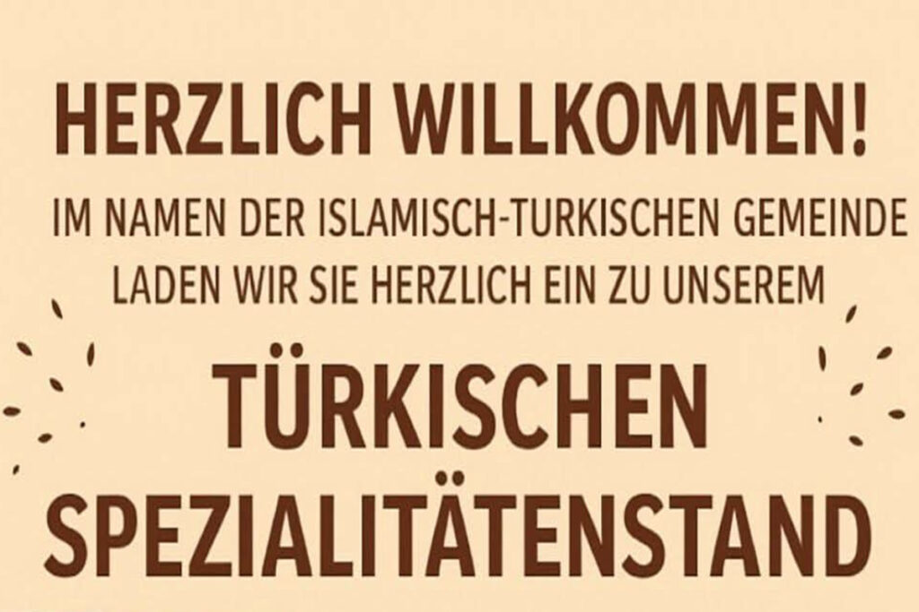 Türkische Spezialitäten bei à la carte am 26.10.2025
