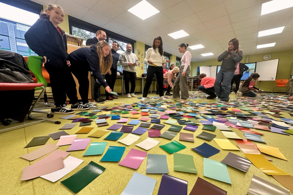 Auftakt-Workshop: Farbkonzept für die Gesamtschule