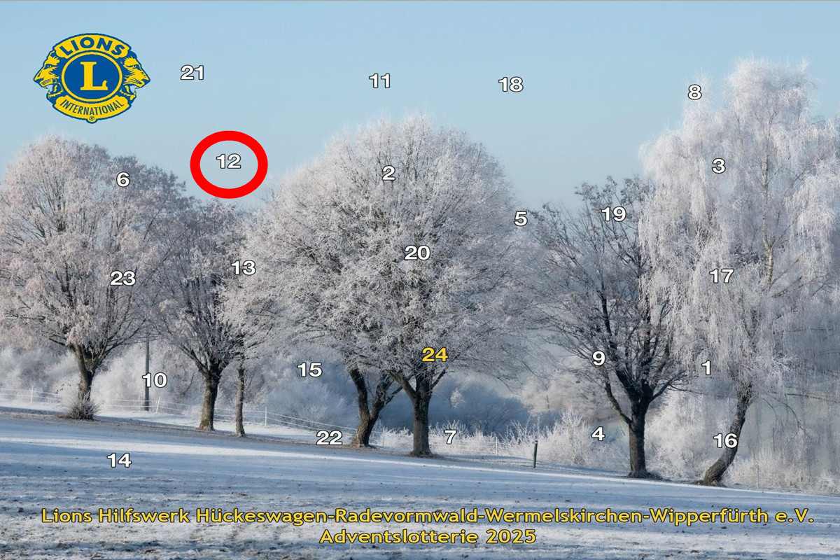 12. Dezember – Glück zur Mitte