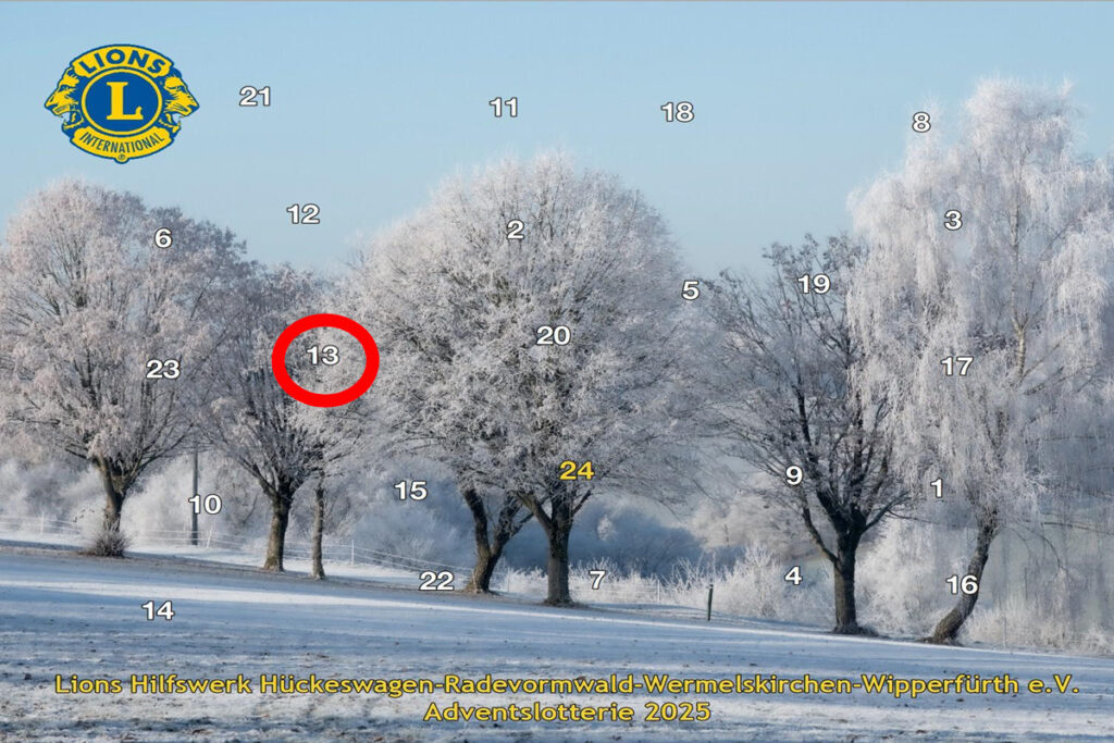 13. Dezember – Neue Gewinnerlose!