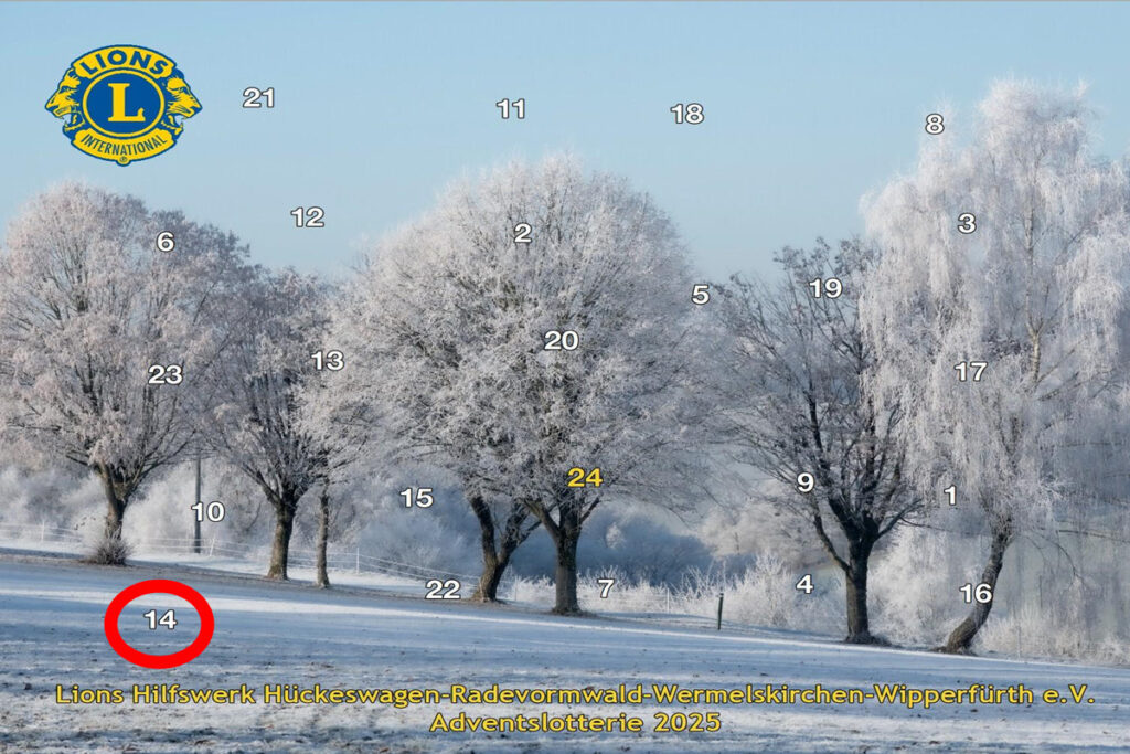 14. Dezember – Adventsglück für viele