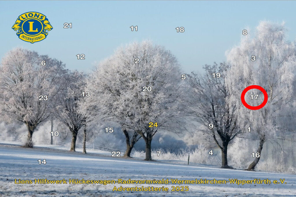 17. Dezember – Gewinner veröffentlicht