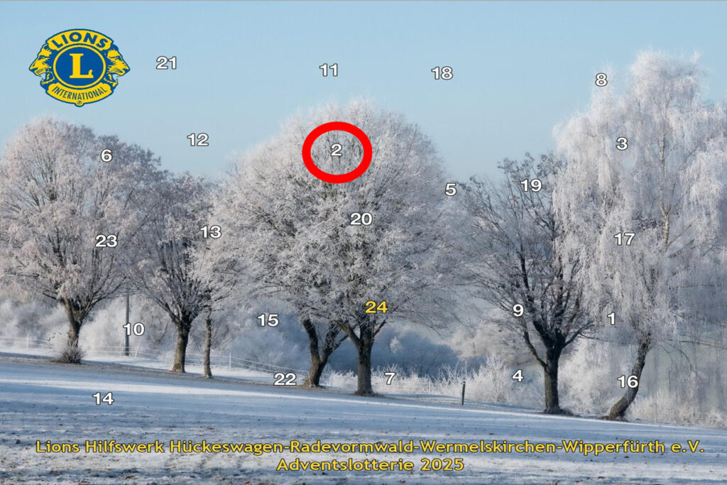 2. Türchen geöffnet!