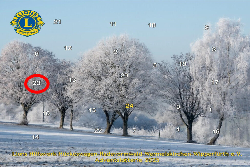 23. Dezember – Fast geschafft!