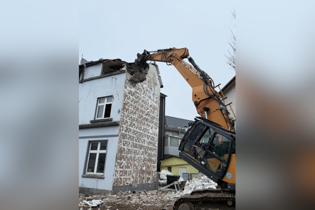 Abriss Obere Waldstraße