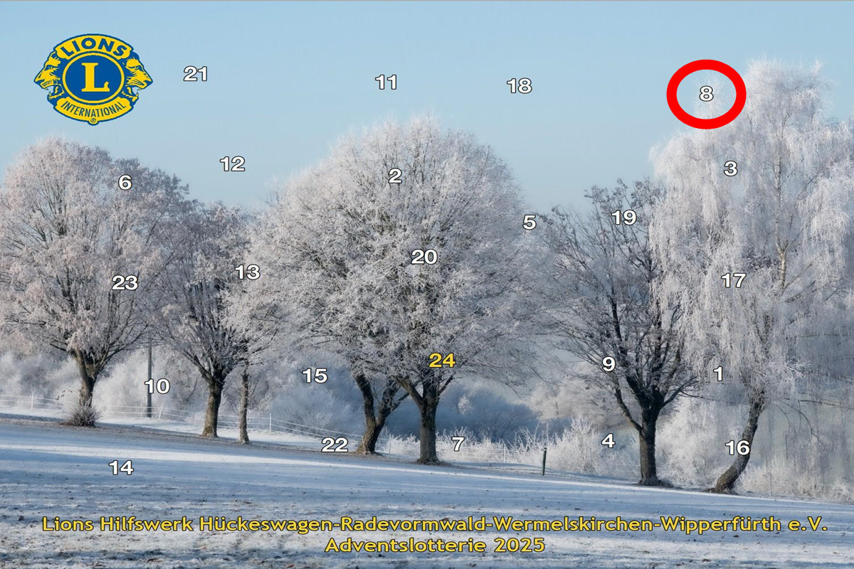 8. Dezember – Gewinne, die Gutes tun