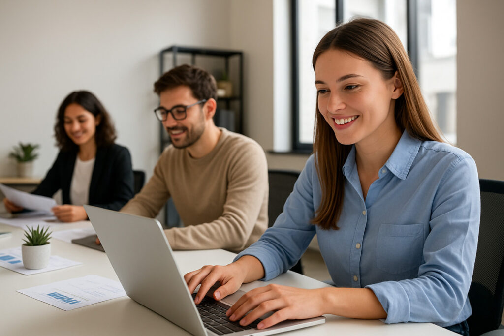 “Kluge Köpfe? Arbeiten hier!”