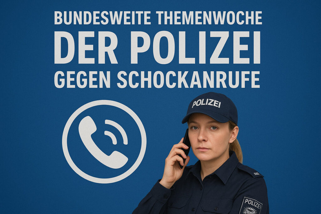 Bundesweite Themenwoche gegen Schockanrufe