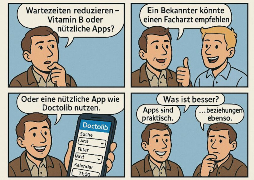 Wartezeiten reduzieren – Vitamin B oder nützliche Apps?