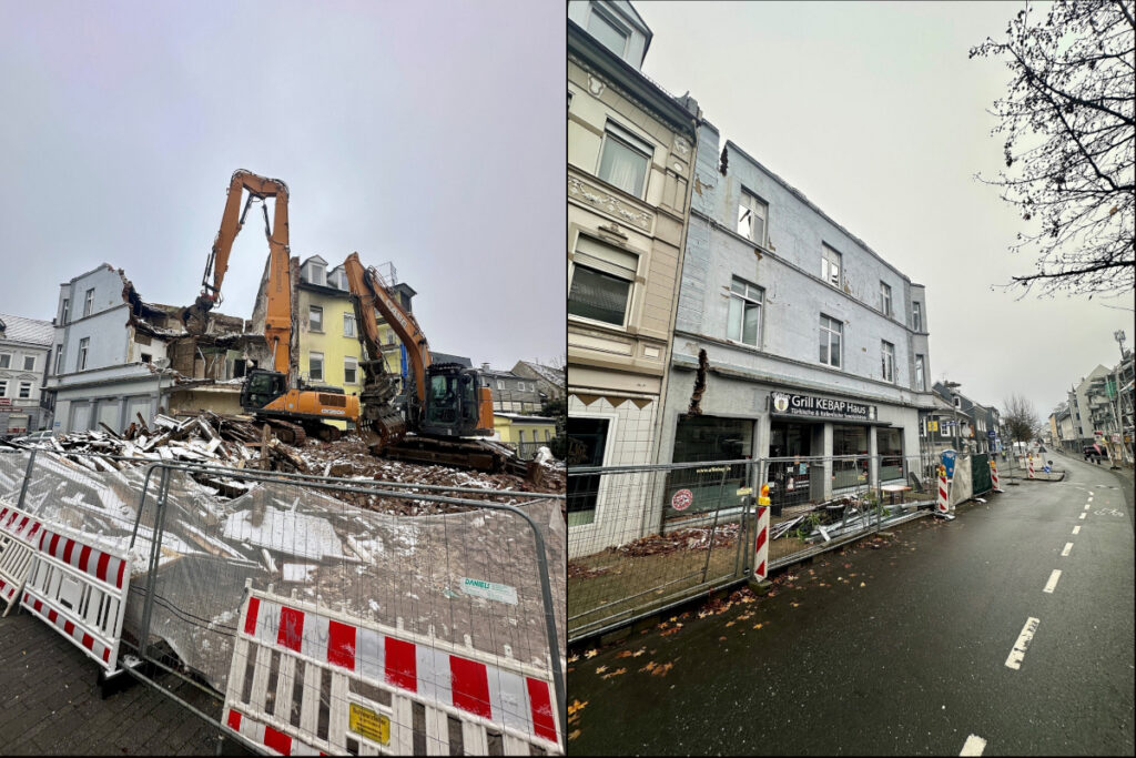 Abriss Obere Waldstraße II