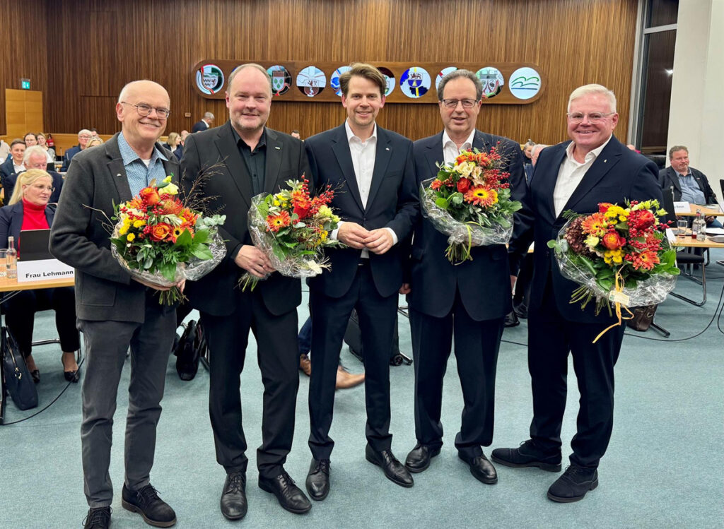 Stellvertretende Landräte im Kreis gewählt