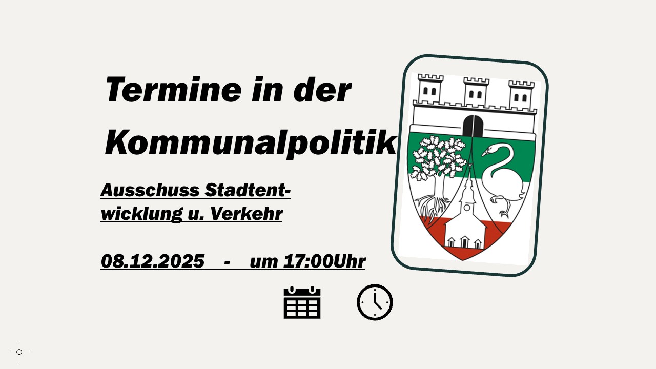 Ausschuss Stadtentwicklung u. Verkehr