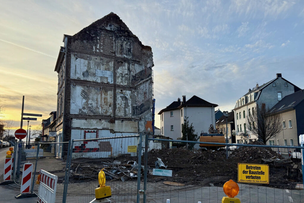 Obere Waldstraße wird zum Wochenende wieder freigegeben