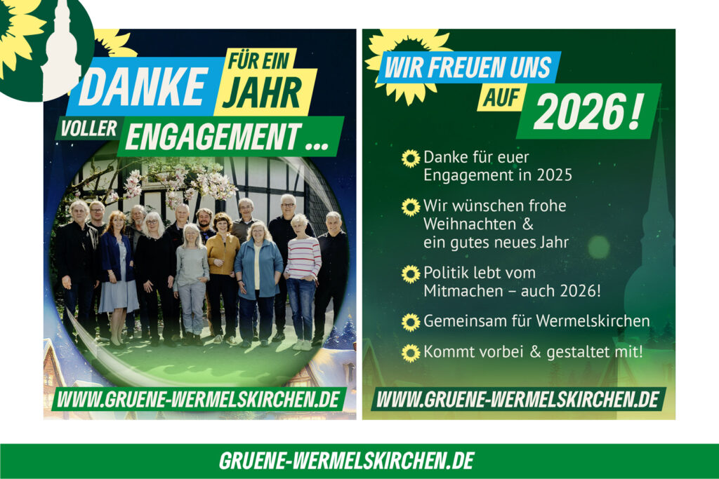 Danke für ein Jahr voller Engagement