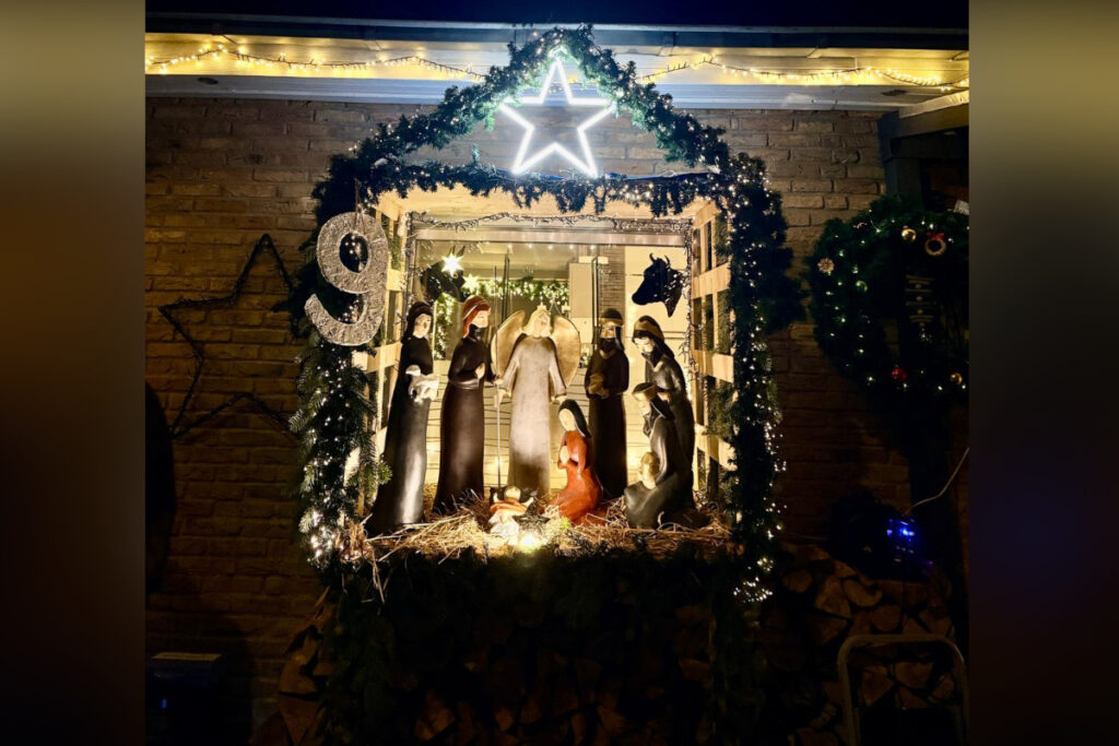 Adventsfenster 9 – im Gartenfeld