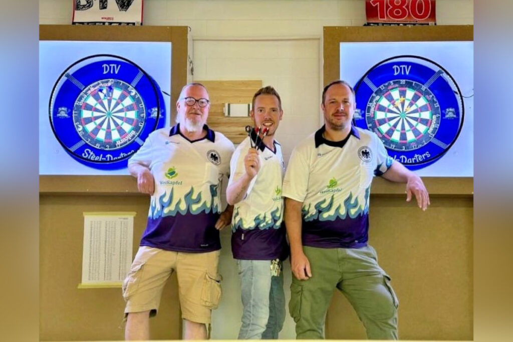Von der Bierlaune zur DTV-Abteilung – die Steeldarters treffen ins Schwarze