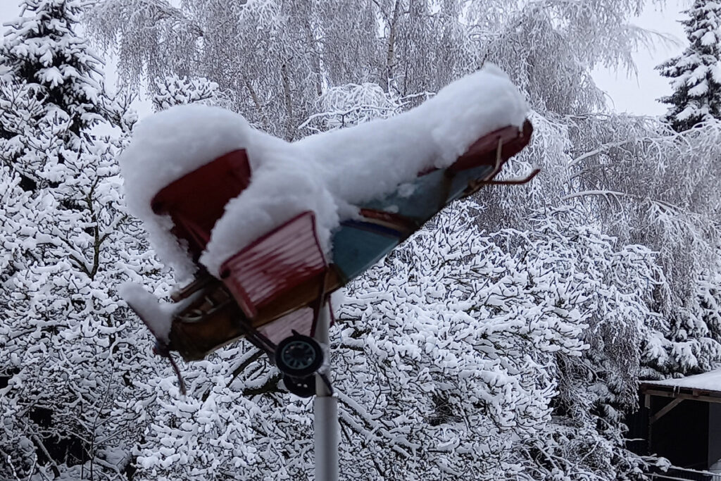 Im Blindflug unterwegs