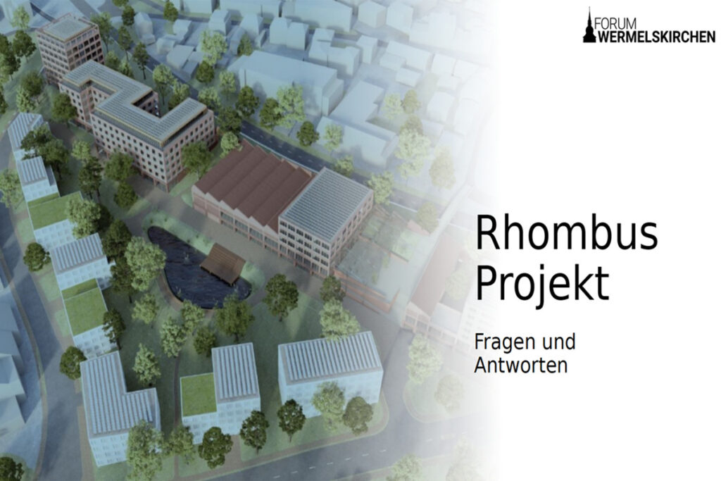 Zusammenfassung: Bürger-Fragestunde zum Projekt Rhombus