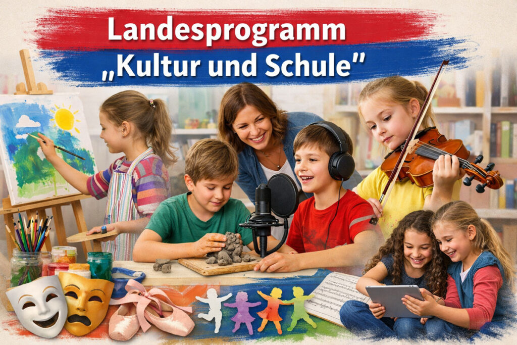 Landesprogramm „Kultur und Schule“ – Frist endet am 31. März – Kulturamt unterstützt bei Antragstellung