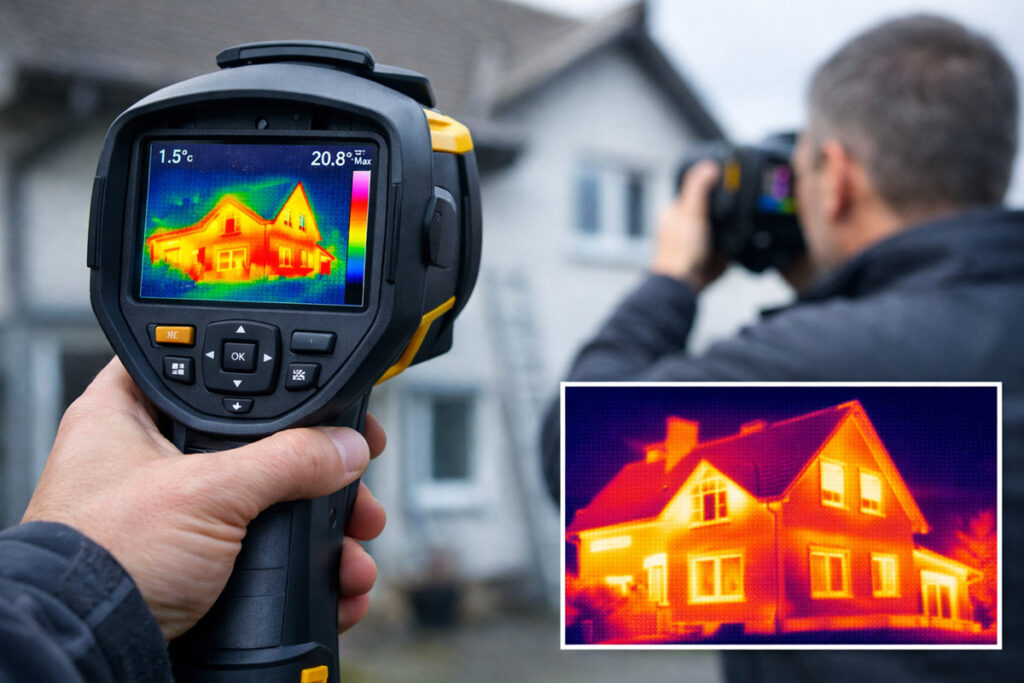 Exklusive und kostenlose Thermografie-Aufnahmen für ausgewählte Gebäude im Rheinisch-Bergischen Kreis – Jetzt bis 23. Januar bewerben