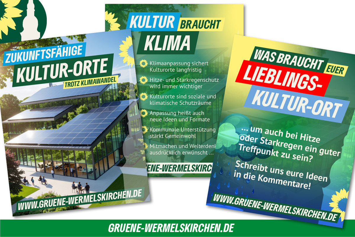 Zukunftsfähige Kulturorte trotz Klimawandel