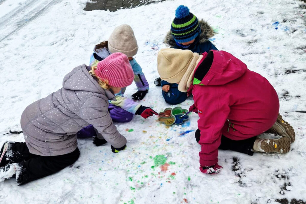 Wenn die Welt laut ist – und Schnee alles leise macht