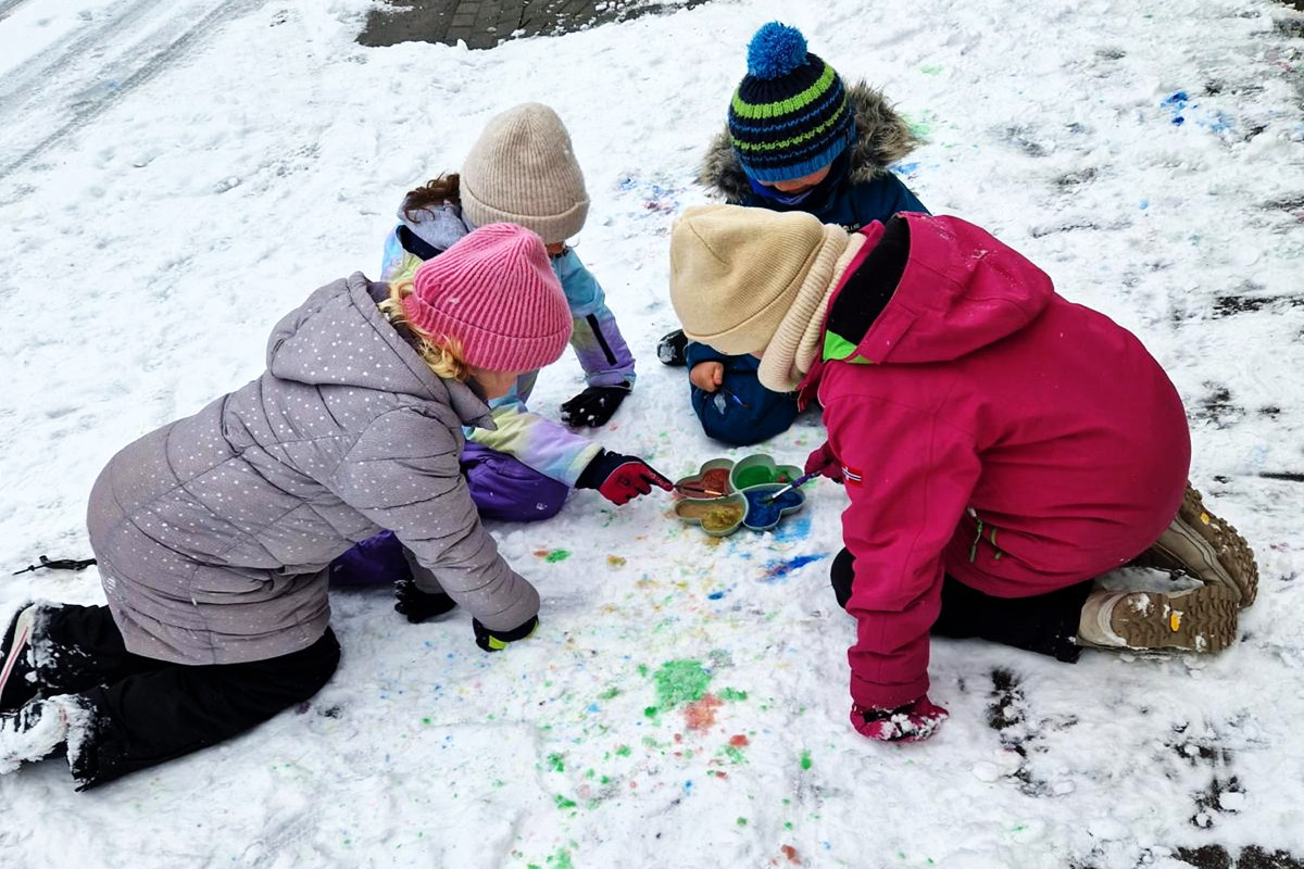 Wenn die Welt laut ist – und Schnee alles leise macht