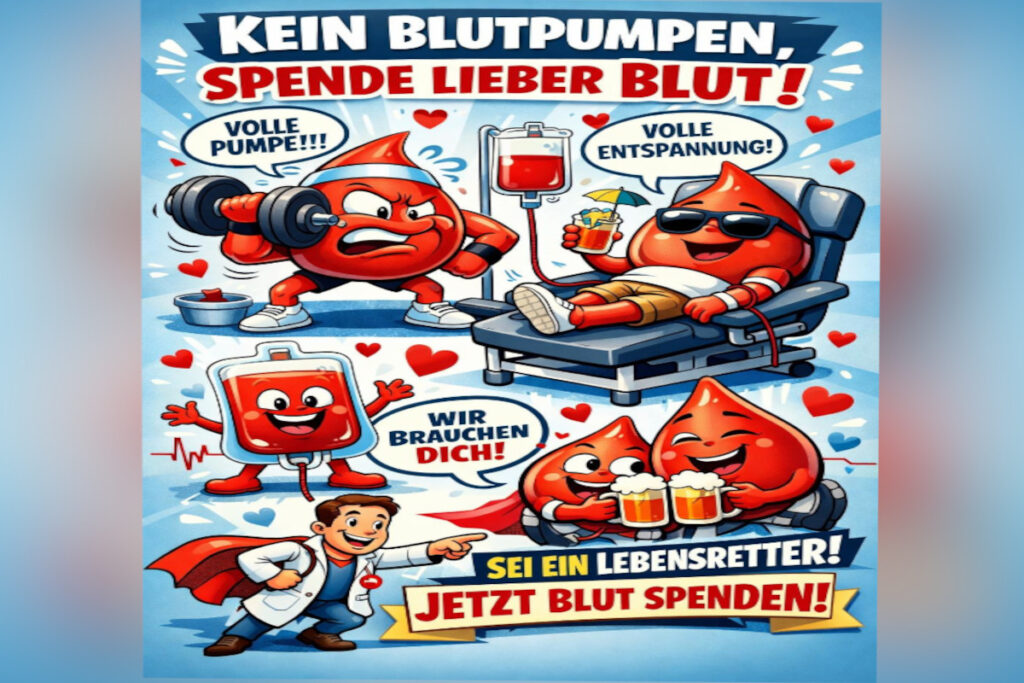 Wenn Blut fehlt, fehlt jede Chance – NRW braucht jetzt deine Spende!