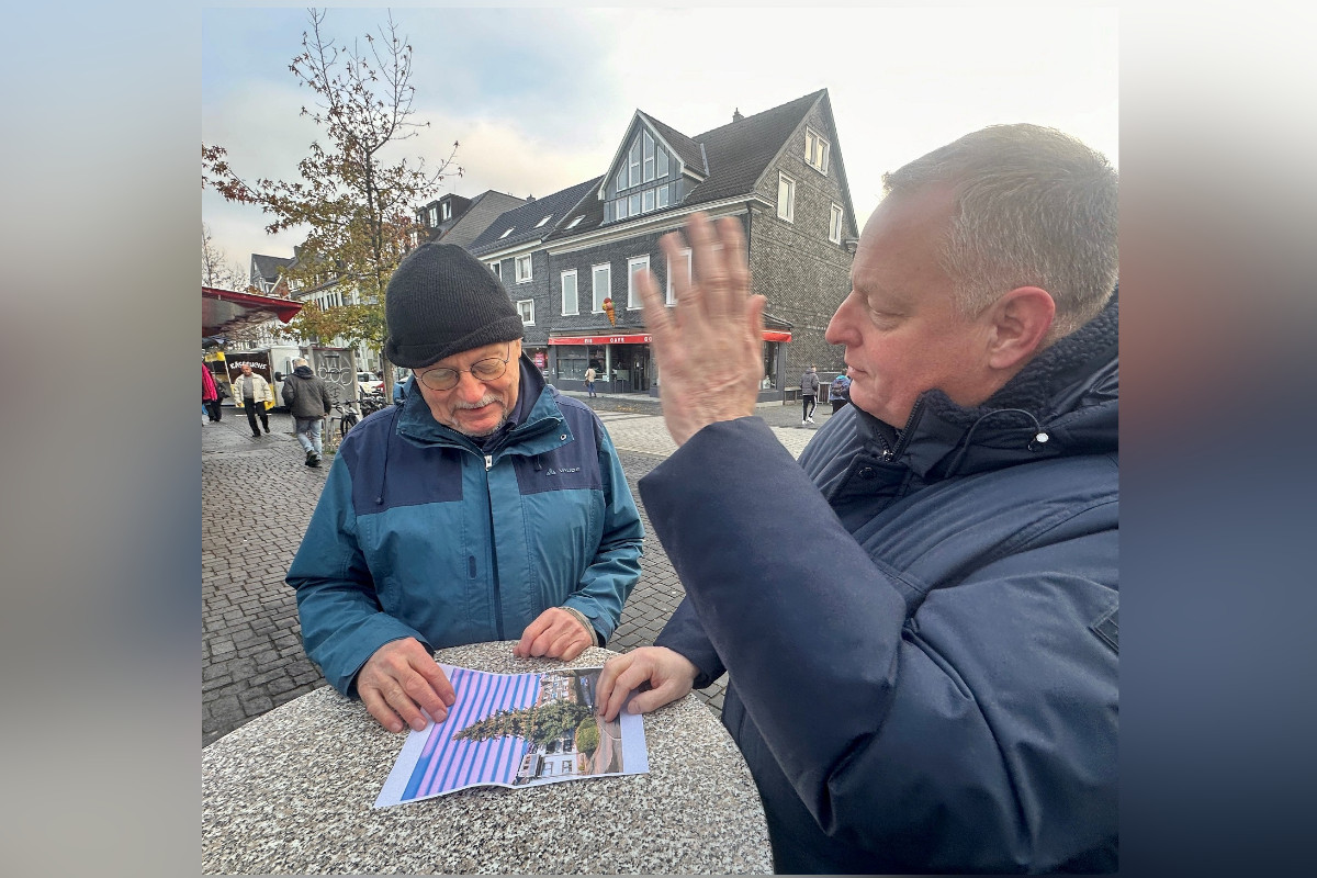 Wieder am 16. Januar: Wochenmarkt-Sprechstunde des Bürgermeisters