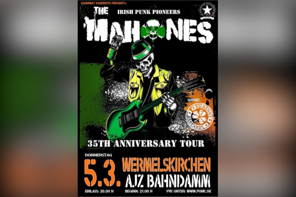 The Mahones (Celtic Punk/CAN-Kingston)