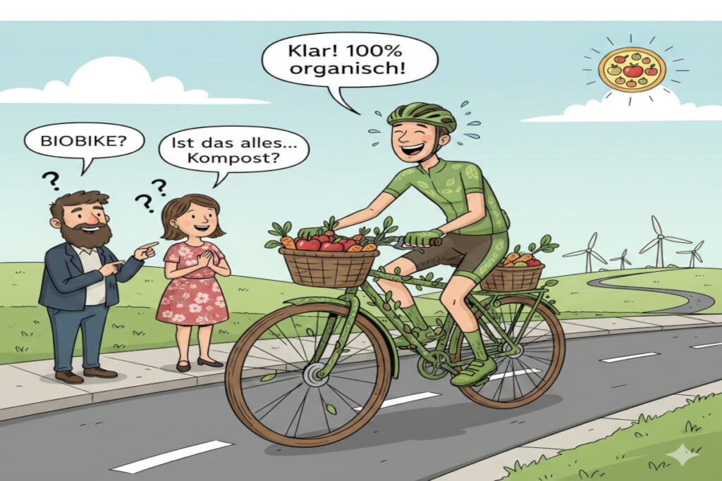 Mhhmm, lecker Bio-Bike al la carte!