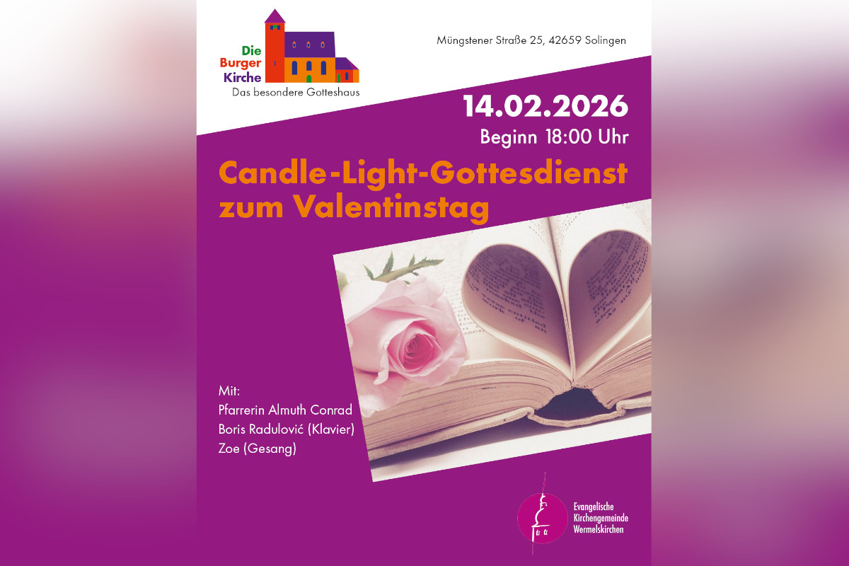 Candle-Light-Gottesdienst zum Valentinstag