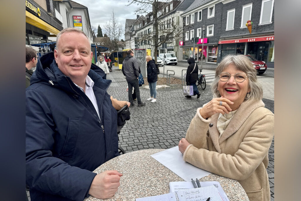 Am Freitag: Nächste Wochenmarkt-Sprechstunde des Bürgermeisters