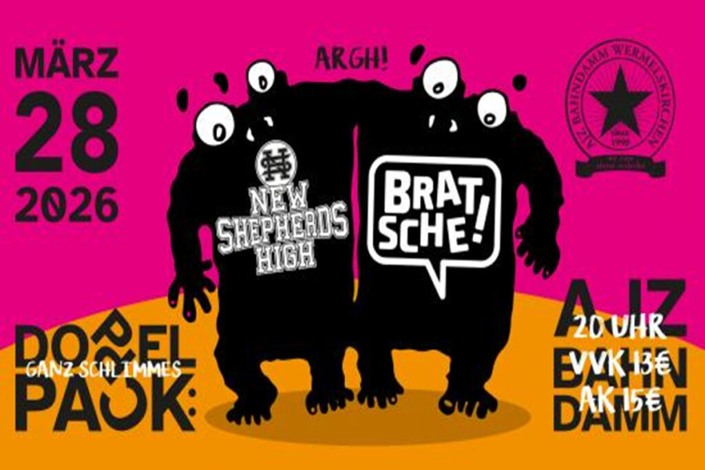 New Shepherds High, Bratsche laut (Konzert)