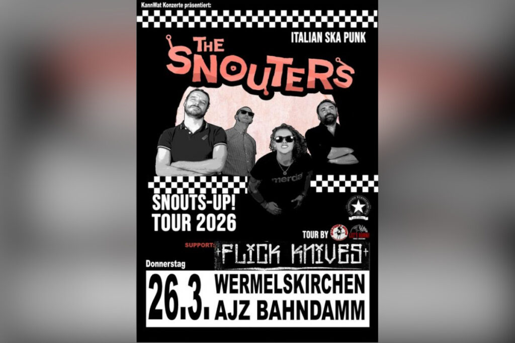 The Snouters, Flick Knives (Konzert)