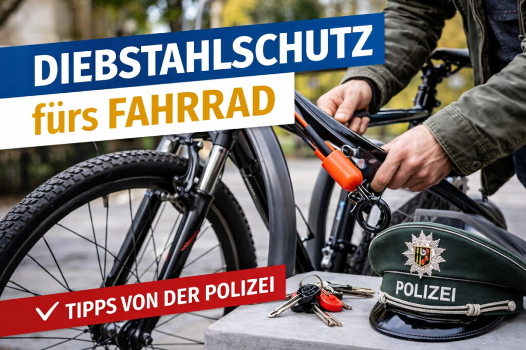 Start der Fahrradsaison – Sichern Sie ihr Zweirad richtig