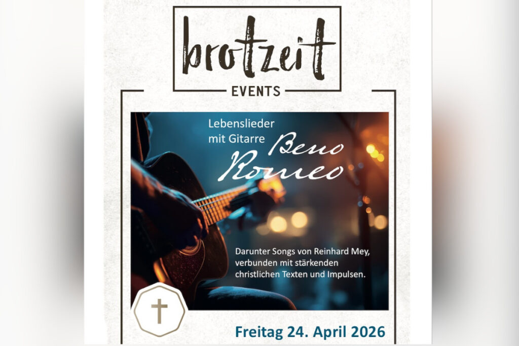 Brotzeit-Event der EFG Wermelskirchen – Neuschäferhöhe mit Beno Romeo