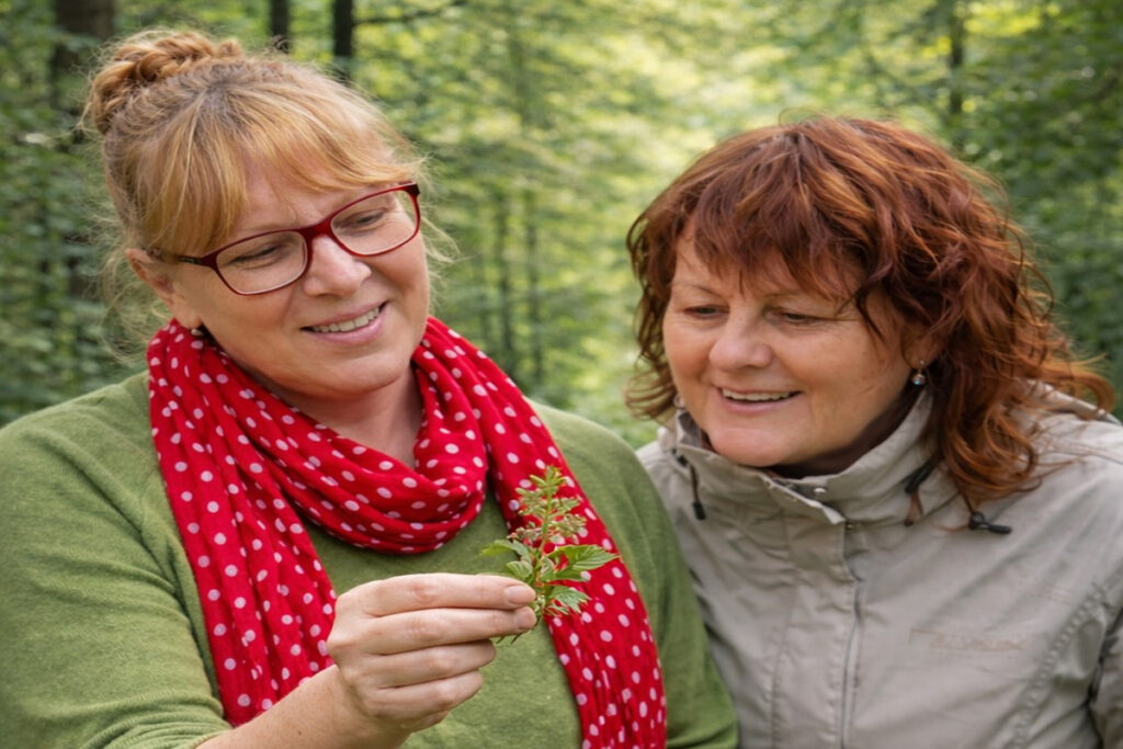 Kräuterwissen erleben: Die „Bergische Unkrauthexe“ lädt zu Kräuter-Quickie im Hilgener Wald ein