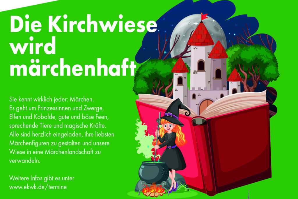 Die Kirchwiese wird märchenhaft