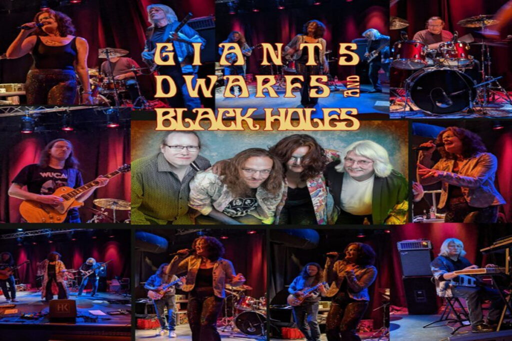 Giants Dwarfs And Black Holes · mit Special Guest: Nazca Space FoxCosmic Rock Night 2026: A Journey Through Space & Sound