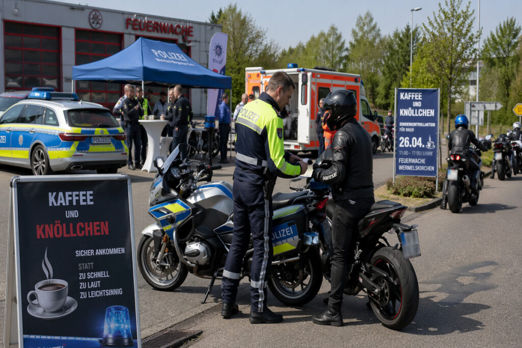 Polizei lädt erstmalig in diesem Jahr zu “Kaffee und Knöllchen” ein