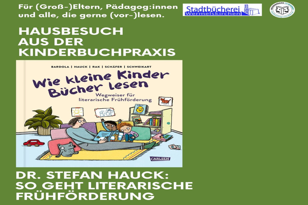 Hausbesuch aus der Kinderbuchpraxis: So geht literarische Frühförderung