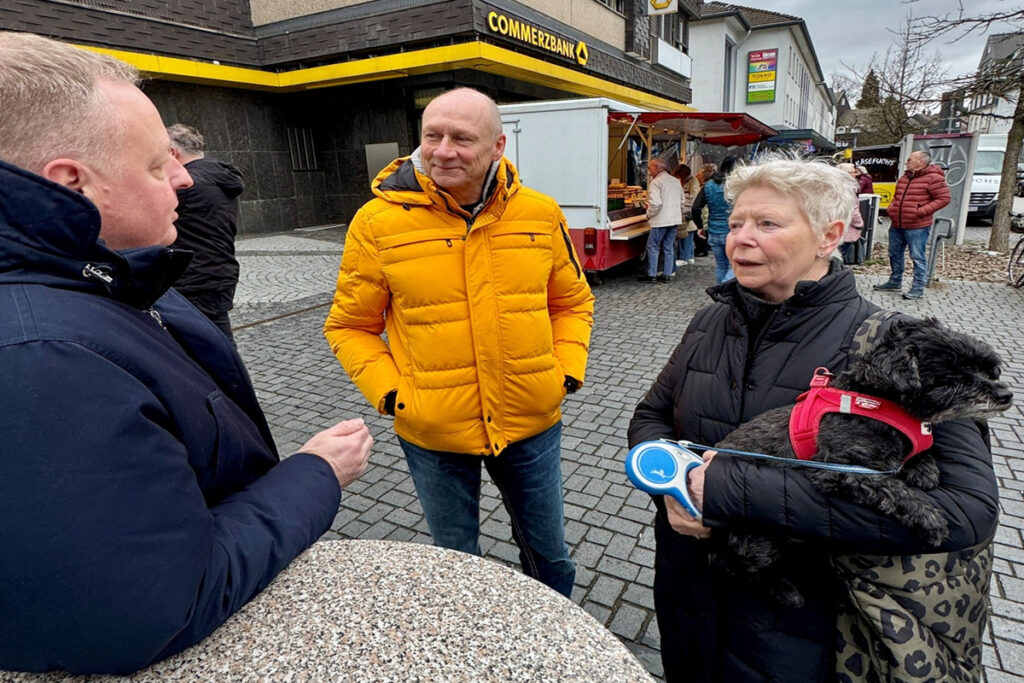 Wochenmarkt-Sprechstunde: Am Freitag, 24. April, schon ab 9 Uhr